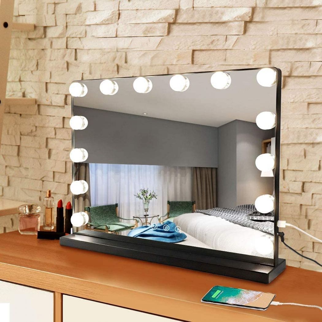 Beauty Salon Hollywood Lighted Makeup Mirror